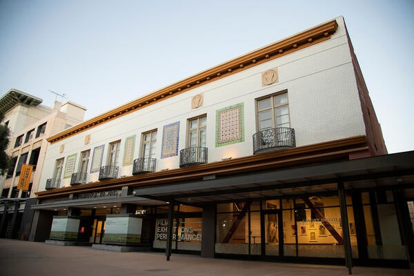 Front of the UCR ARTSblock museum