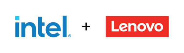 Intel + Lenovo Logo