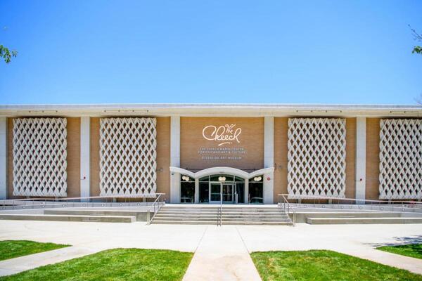 Entrance of the Riverside Art Museum The Cheech