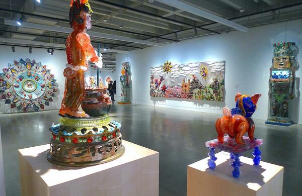 Chicano exhibit in The Cheech