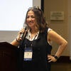 Presenter hosting their session.
