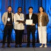 UC Tech Awardees smiling at the camera with UC CIOs.