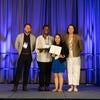 UC Tech Awardees smiling at the camera with UC CIOs.